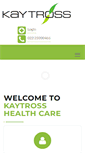 Mobile Screenshot of kaytrosshealthcare.com