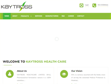 Tablet Screenshot of kaytrosshealthcare.com